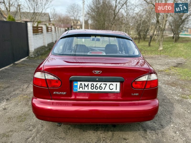 Седан Daewoo Sens 2006 в Бердичеві