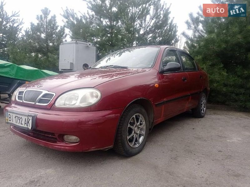 Седан Daewoo Sens 2007 в Полтаві