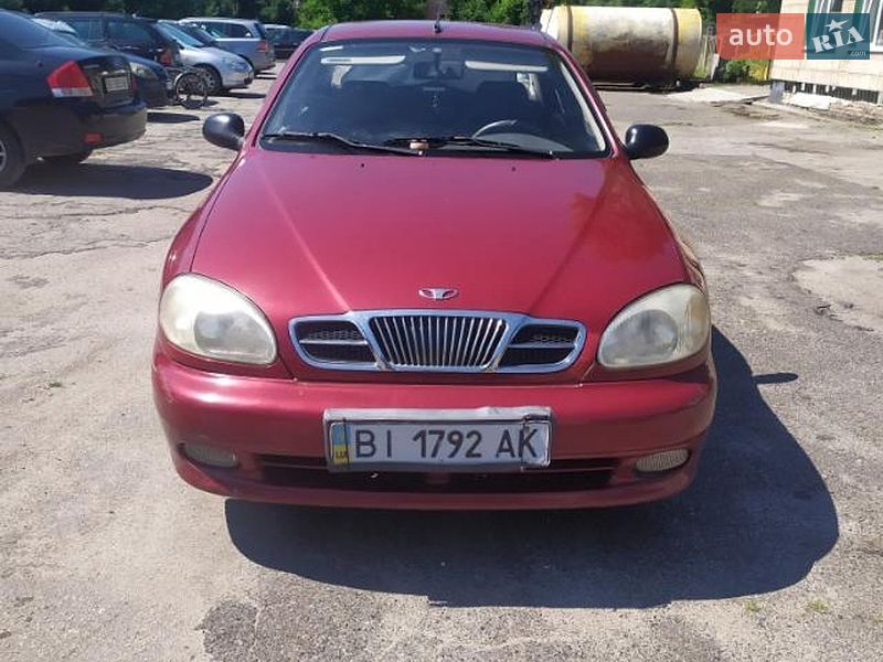 Седан Daewoo Sens 2007 в Полтаві