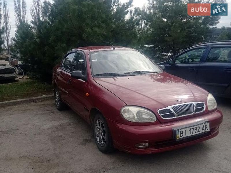 Седан Daewoo Sens 2007 в Полтаві