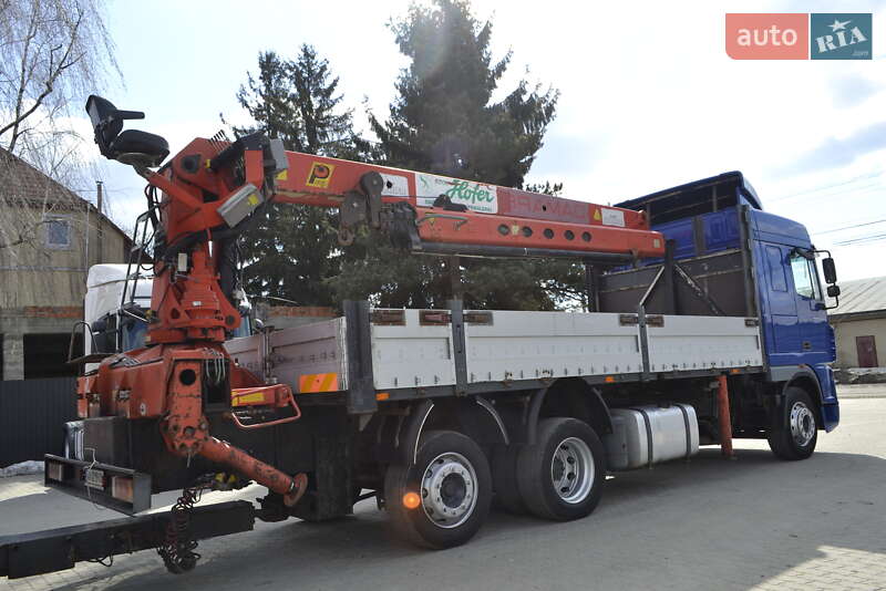 Кран-маніпулятор DAF 95 2010 в Хусті