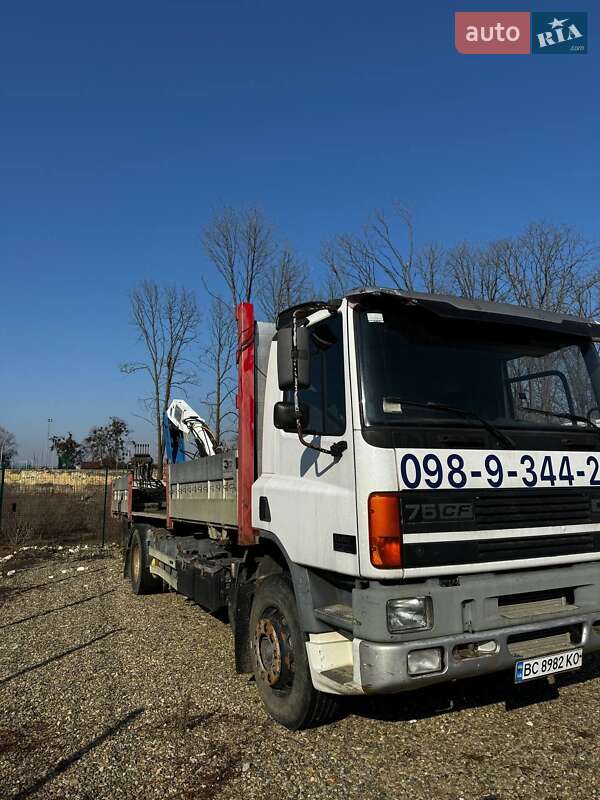 Борт DAF CF 75 2001 в Стрию