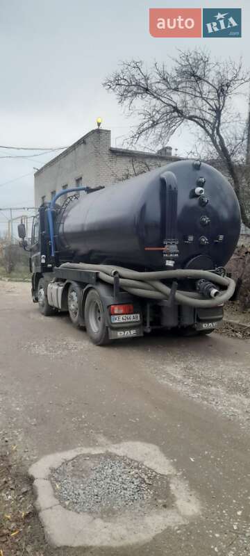 Машина ассенизатор (вакуумная) DAF CF 85 2012 в Днепре фото 8 Машина ассенизатор (вакуумная) DAF CF 85 2012 в Днепре