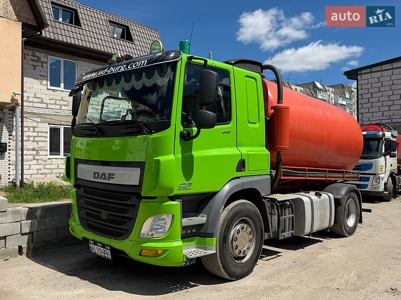 Машина ассенизатор (вакуумная) DAF CF 85 2014 в Белой Церкви