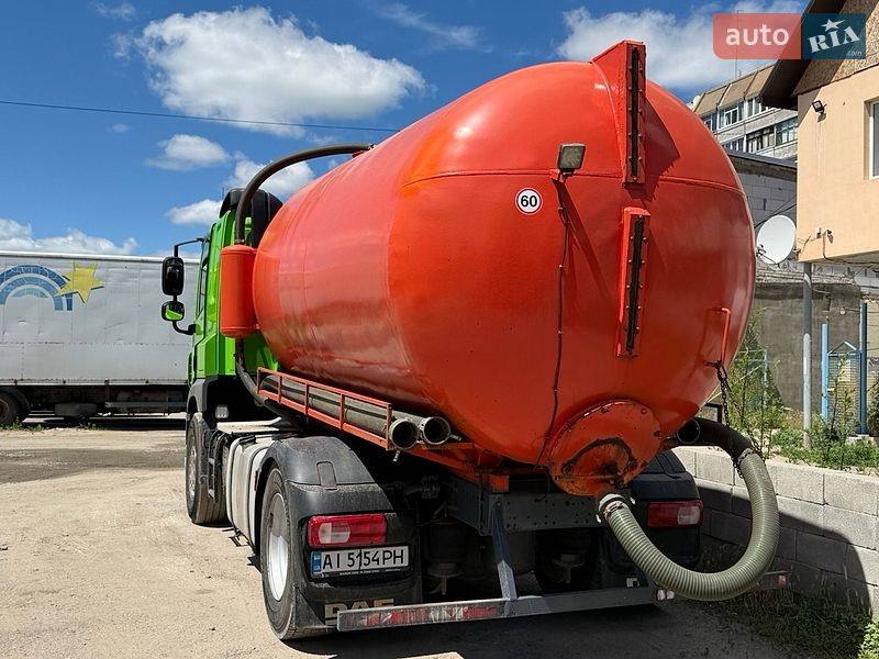 Машина ассенизатор (вакуумная) DAF CF 85 2014 в Белой Церкви