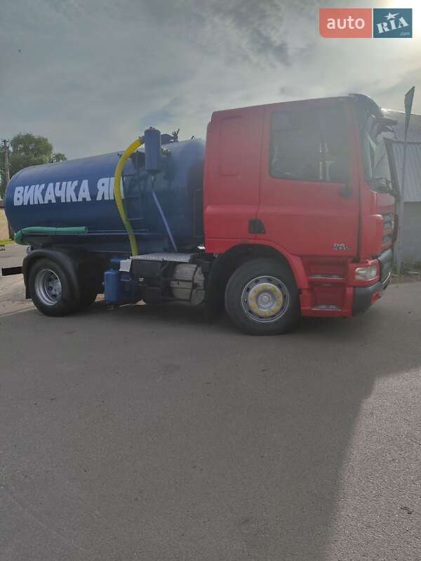 Машина ассенизатор (вакуумная) DAF CF 2013 в Киеве