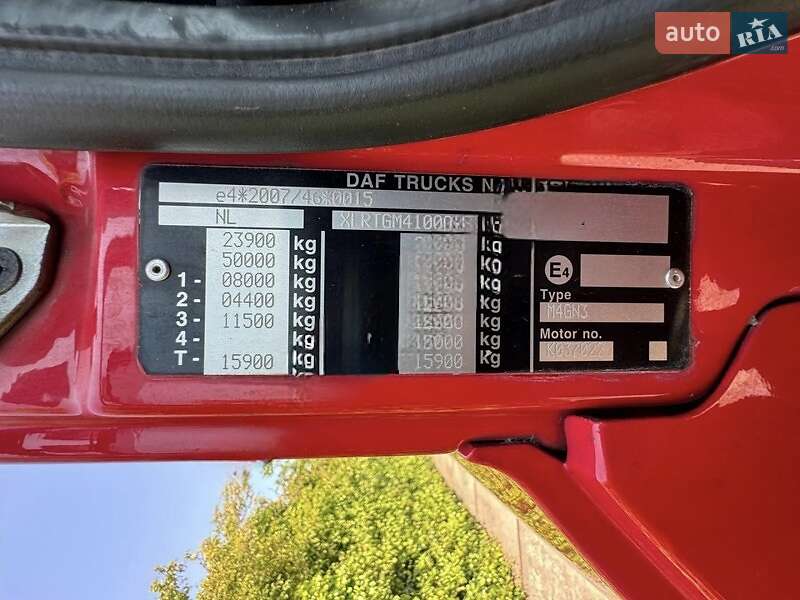 Кран-манипулятор DAF CF 2015 в Луцке