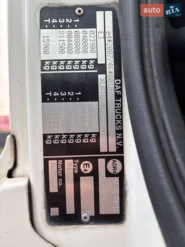 Тягач DAF CF 2015 в Ковеле фото 27 Тягач DAF CF 2015 в Ковеле