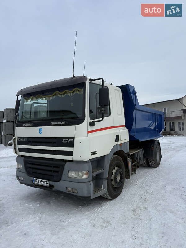 2006 DAF CF, VIN XLRTE85XC0E725415:plate — фото 1 (autoria)