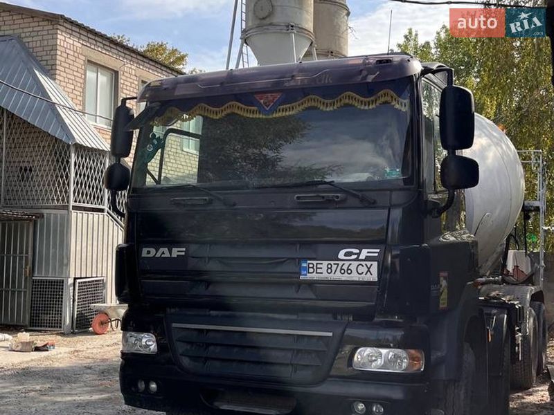 2007 DAF CF, VIN XLRAD85MC0E777149:plate — фото 1 (autoria)