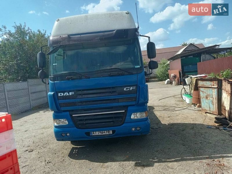 2007 DAF CF, VIN XLRTE85MC0E791712:plate — фото 1 (autoria)