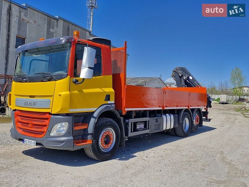 Кран-манипулятор DAF CF 2015 в Тернополе