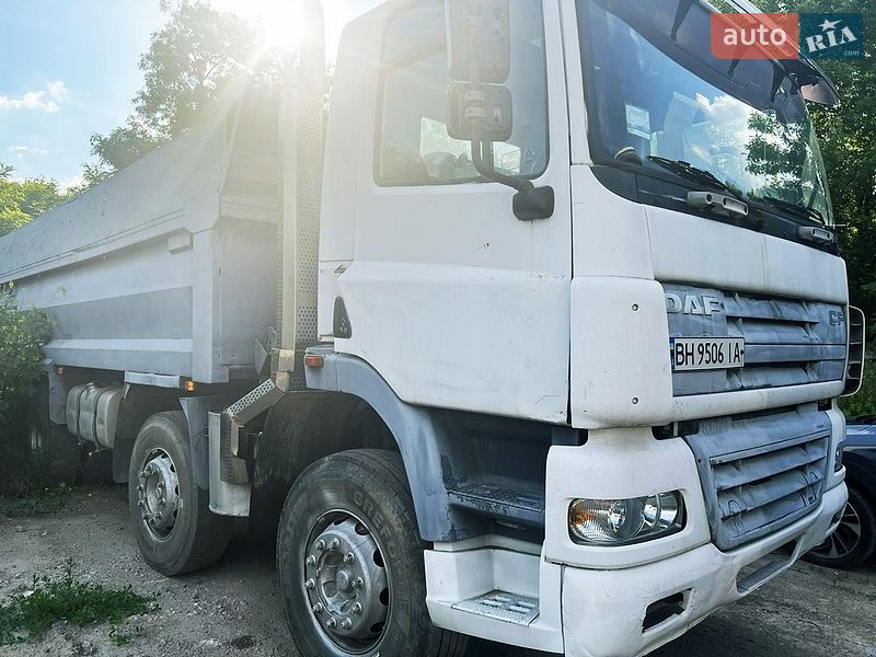 2005 DAF CF, VIN XLRAD85XC0E684775:plate — фото 1 (autoria)