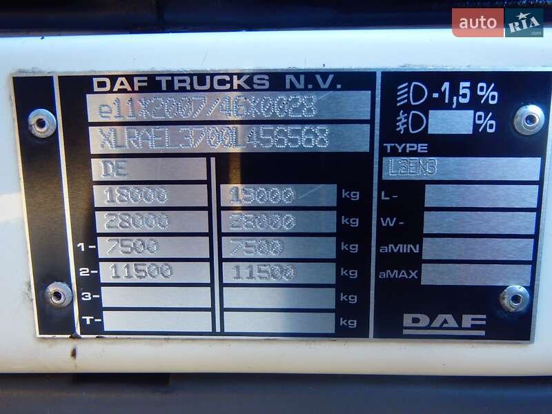Тентованый DAF LF 2016 в Житомире
