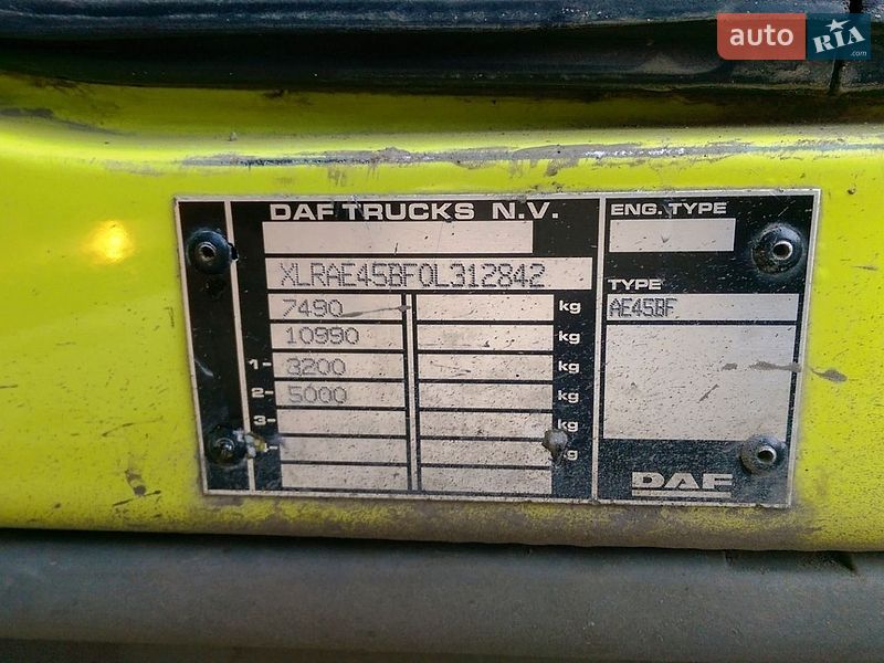 Грузовой фургон DAF LF 2005 в Львове фото 4 Грузовой фургон DAF LF 2005 в Львове