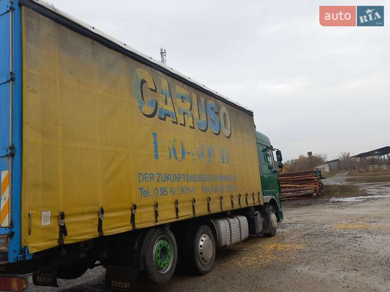 Тентований DAF XF 105 2007 в Білогір'ї