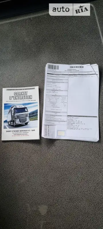 Тягач DAF XF 105 2012 в Виннице документ