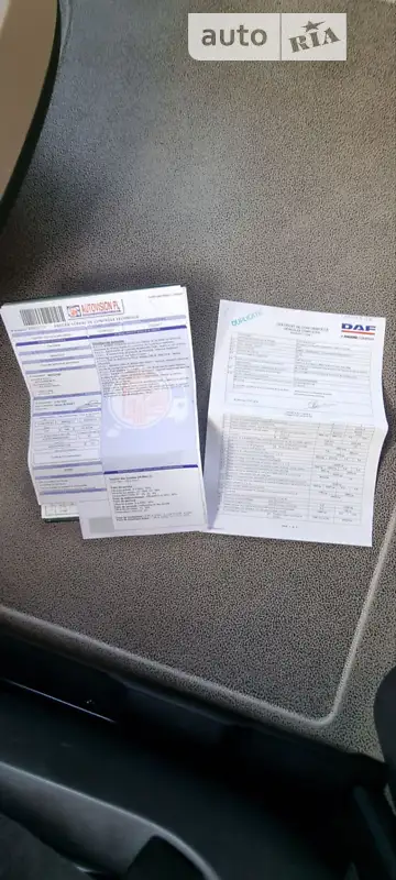 Тягач DAF XF 105 2013 в Виннице документ