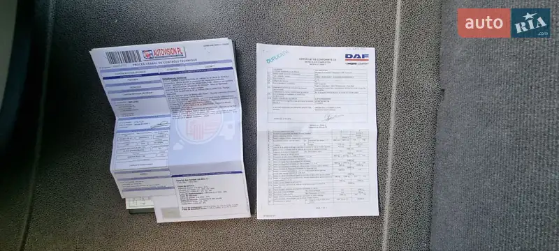 Тягач DAF XF 105 2013 в Виннице документ