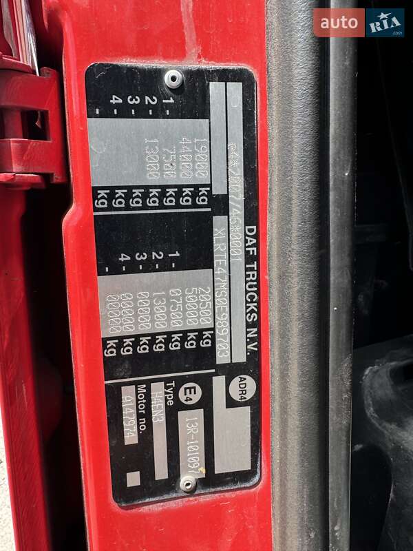 Тягач DAF XF 105 2013 в Львові