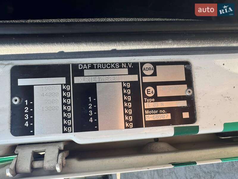 Тентованый DAF XF 105 2008 в Измаиле фото 17 Тентованый DAF XF 105 2008 в Измаиле