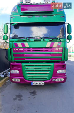 Грузовой фургон DAF XF 105 2012 в Ивано-Франковске