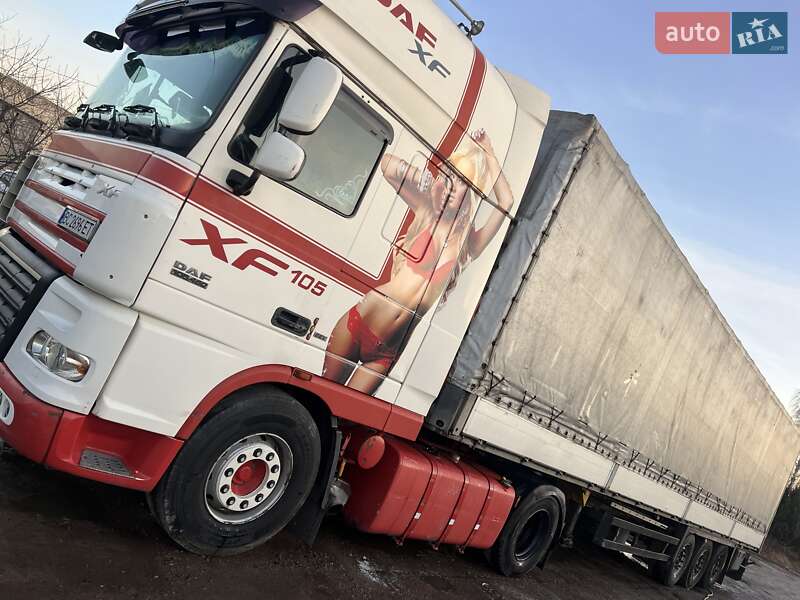 Тягач DAF XF 105 2009 в Жовкві