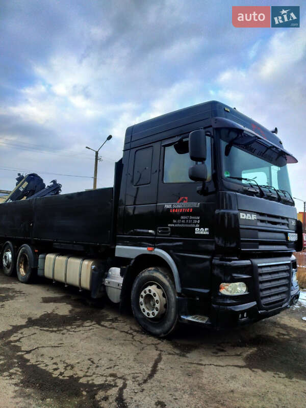 Кран-манипулятор DAF XF 105 2007 в Львове