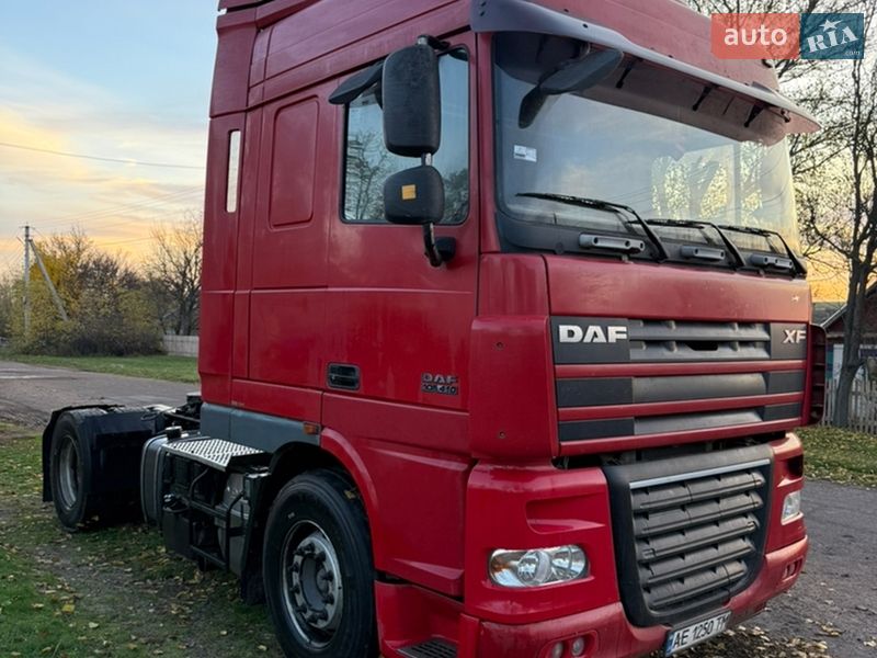2006 DAF XF-105, VIN XLRTE47MS0E736226:plate — фото 1 (autoria)