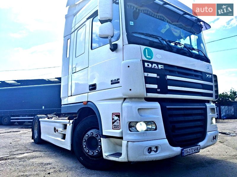 2012 DAF XF-105, VIN XLRTE47MS0E931084:plate — фото 1 (autoria)