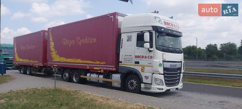 Контейнеровоз DAF XF 106 2015 в Дніпрі