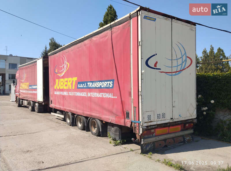 Тентований DAF XF 95.480 2004 в Дніпрі