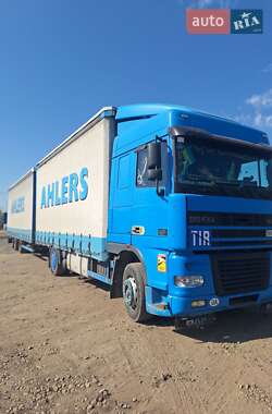 Тентованый DAF XF 95 2002 в 