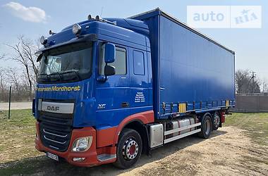 Контейнеровоз DAF XF 2015 в Залещиках