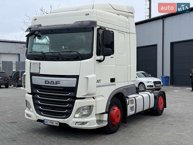 2014 DAF XF, VIN XLRTEH4300G021818:plate — фото 1 (autoria)