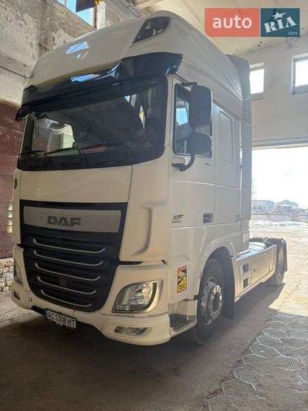 2015 DAF XF, VIN XLRTEH4300G060599:plate — фото 1 (autoria)