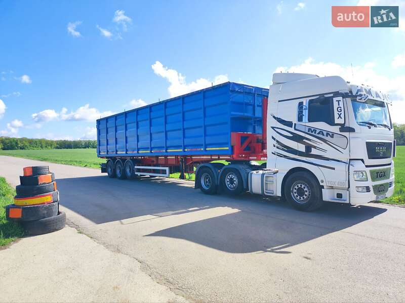 Самосвал полуприцеп Dennison 40 FT 2002 в Умани