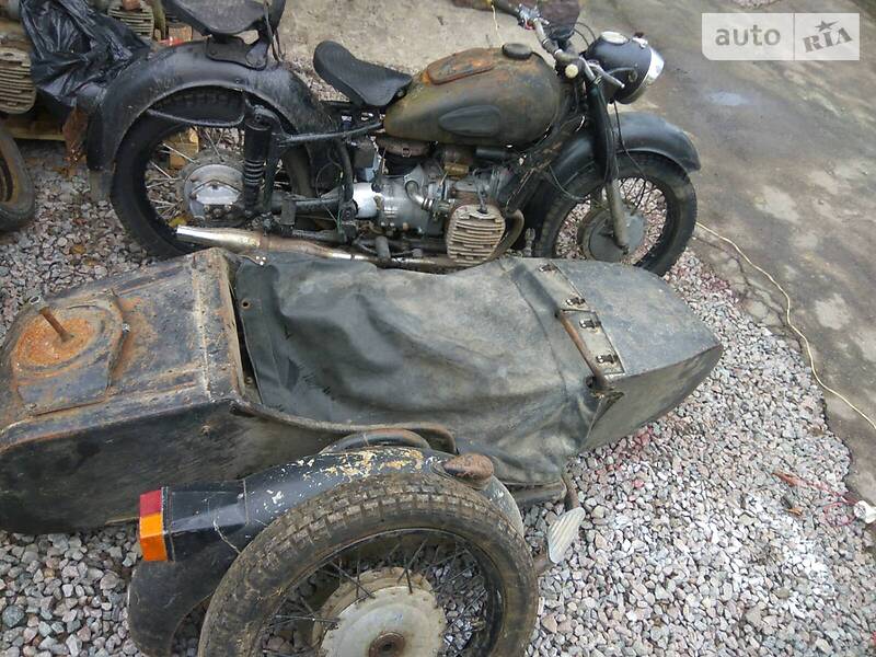 Мотоцикл с коляской Днепр (КМЗ) К 750 1965 в Львове фото Мотоцикл с коляской Днепр (КМЗ) К 750 1965 в Львове