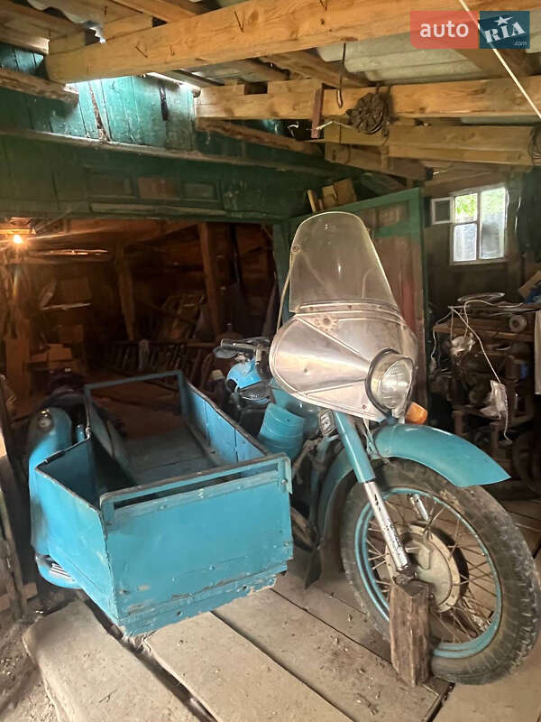 Мотоцикл с коляской Днепр (КМЗ) МТ-9 1974 в Опошне