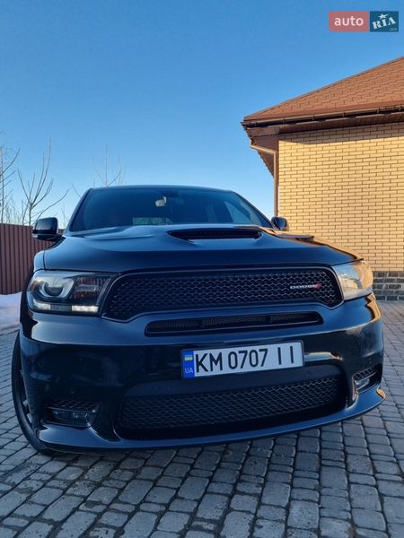 2019 Dodge Durango, VIN 1C4SDHCT5LC204443:plate — фото 1 (autoria)