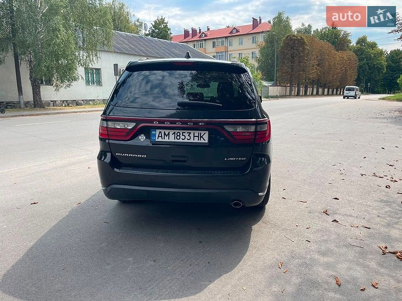 Внедорожник / Кроссовер Dodge Durango 2016 в Звягеле