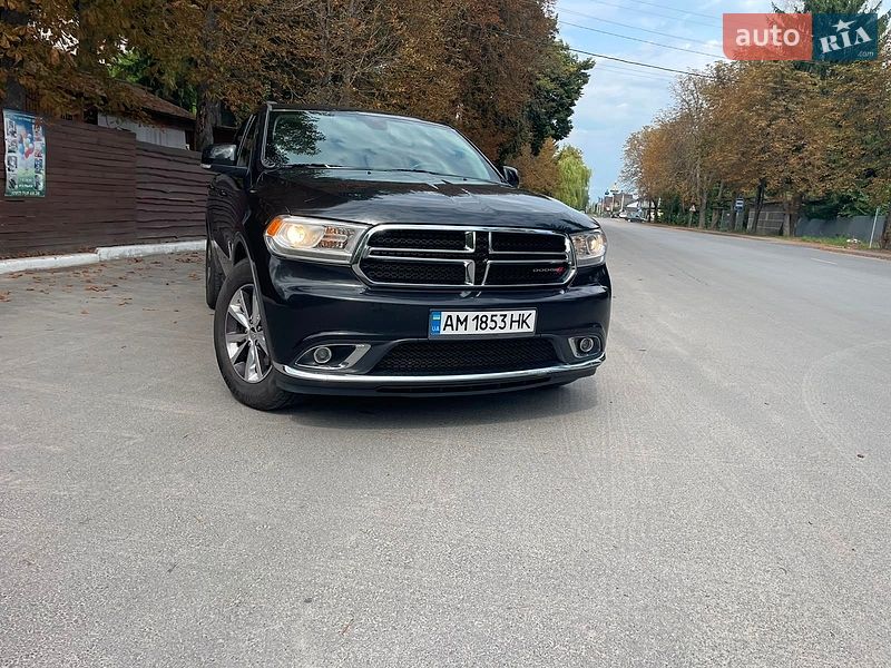 Внедорожник / Кроссовер Dodge Durango 2016 в Звягеле