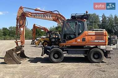 Колесный экскаватор Doosan DX 160W 2014 в 