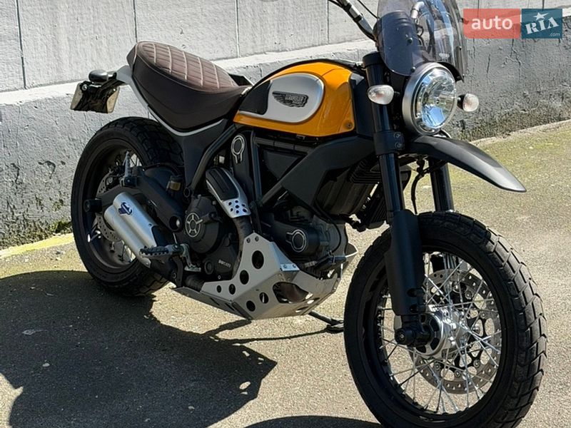 Мотоцикл Классик Ducati Scrambler 2016 в Киеве фото 2 Мотоцикл Классик Ducati Scrambler 2016 в Киеве