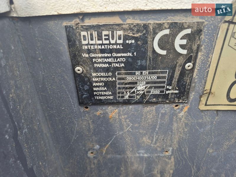 Подметальная машина Dulevo Elettrica 2013 в Рожище