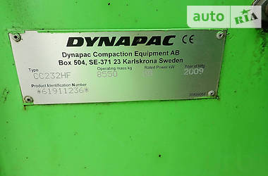 Дорожній каток Dynapac CC 2009 в Києві