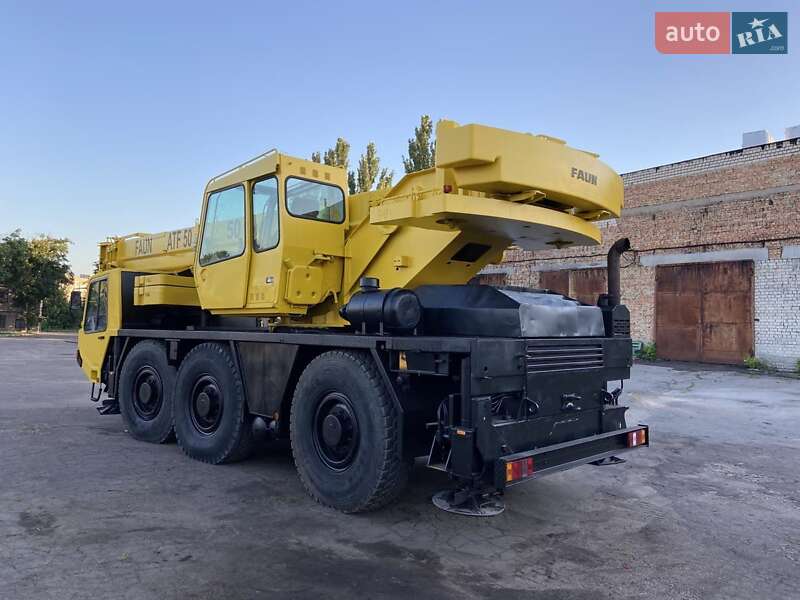 Автокран Faun ATF 1998 в Кропивницькому