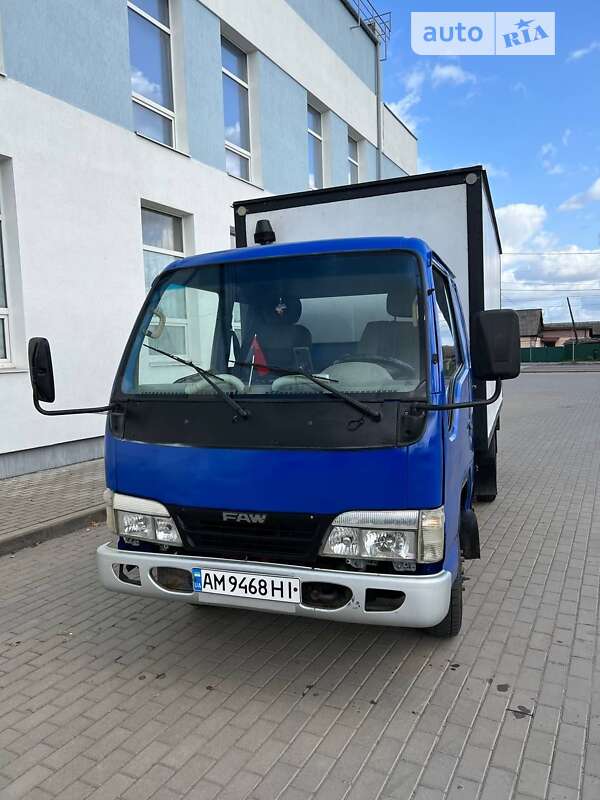 Вантажний фургон FAW 1041 2008 в 
