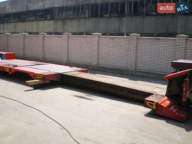 Низкорамна платформа Faymonville Аxle 1998 в Львові