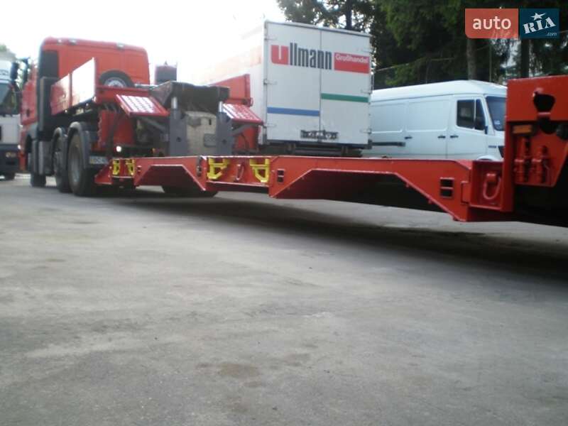 Низкорамна платформа Faymonville Аxle 1998 в Львові